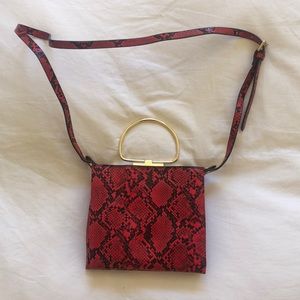 Zara Snake Pattern Hand bag